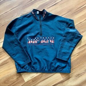 Vintage Surf Style Windbreaker